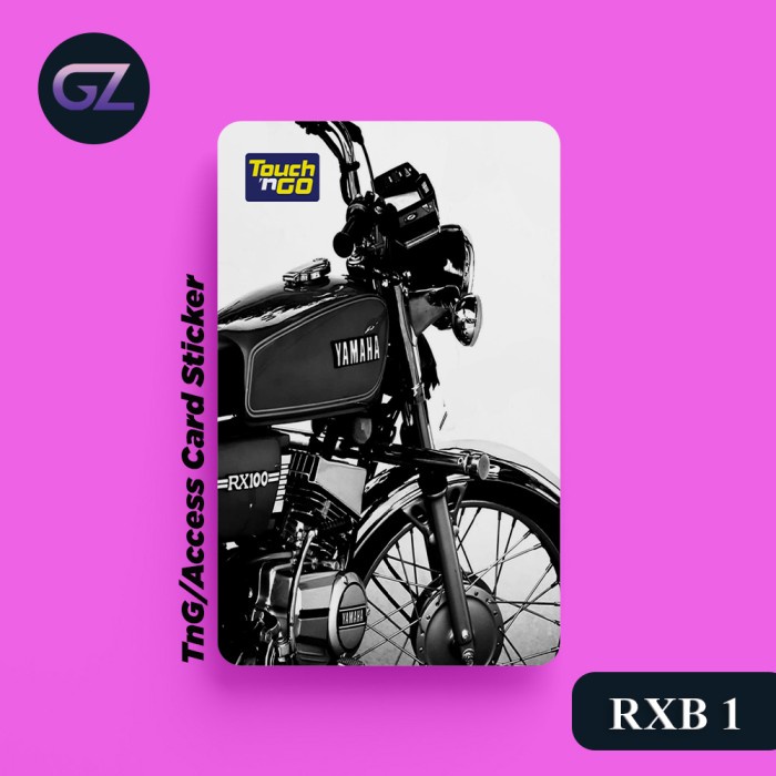 RX BIKES - Access Card and Touch N Go Sticker (Waterproof, High Quality ...