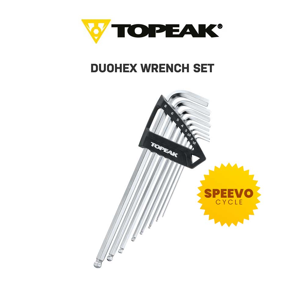 TOPEAK DUOHEX WRENCH SET - ALLEN KEY CYCLING TOOL | Shopee Malaysia