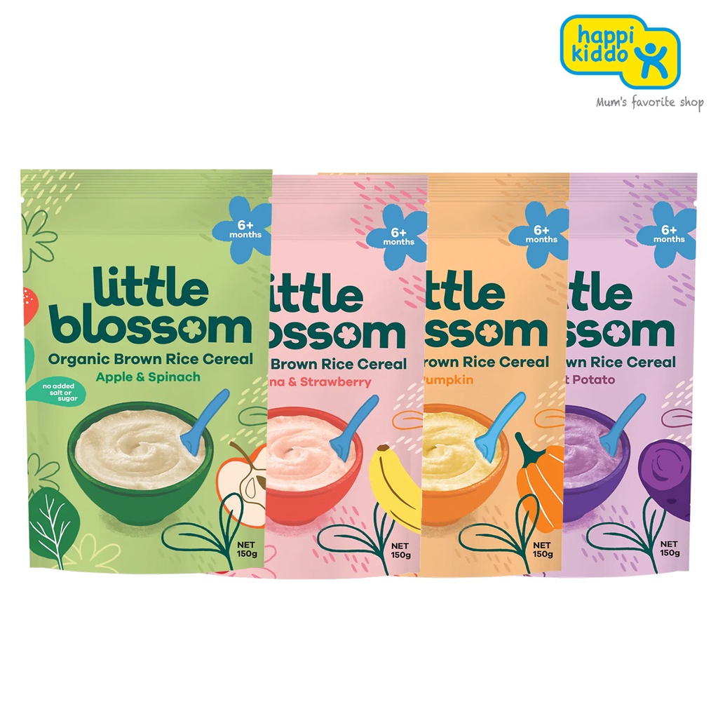 Little Blossom Organic Brown Rice Cereal | Shopee Malaysia