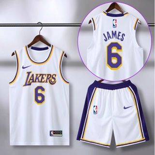 Kids Los Angeles Lakers LeBron James #6 Black Swingman Jersey - City  Edition