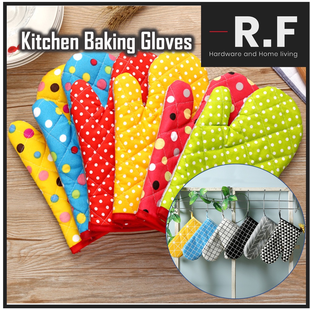 Oven Glove Baking Protective Gear Microwave Oven Kitchen Insulated Anti ...
