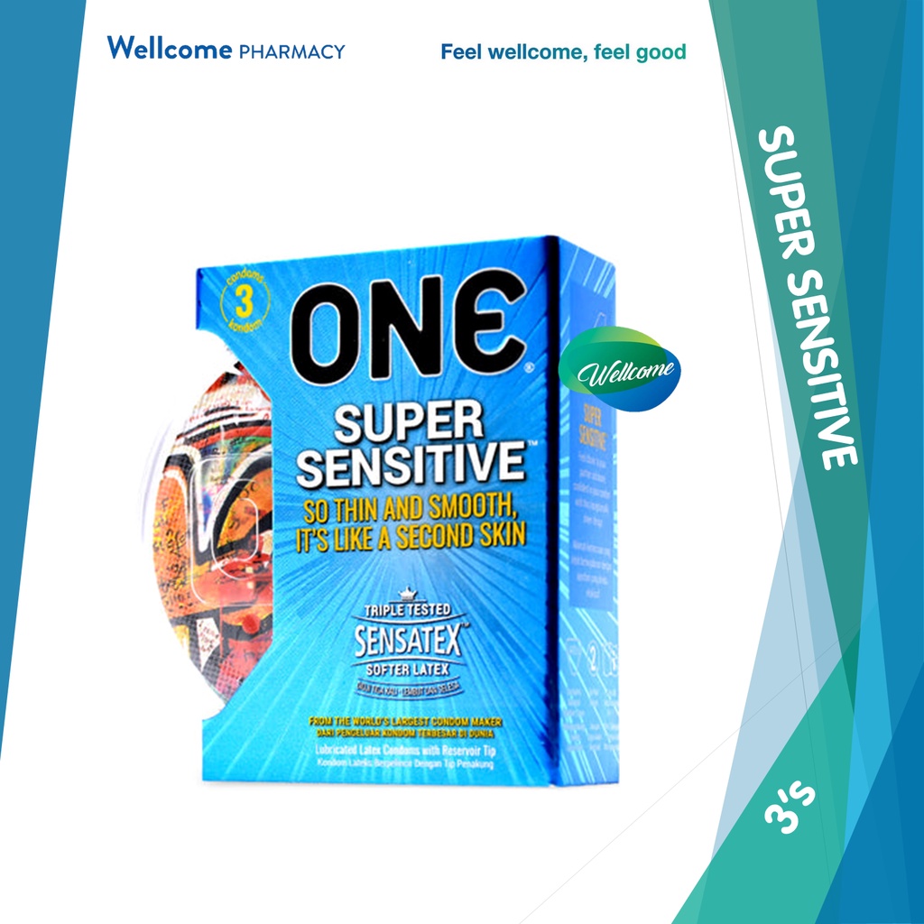 Karex ONE Super Sensitive Condoms - 3's | Shopee Malaysia