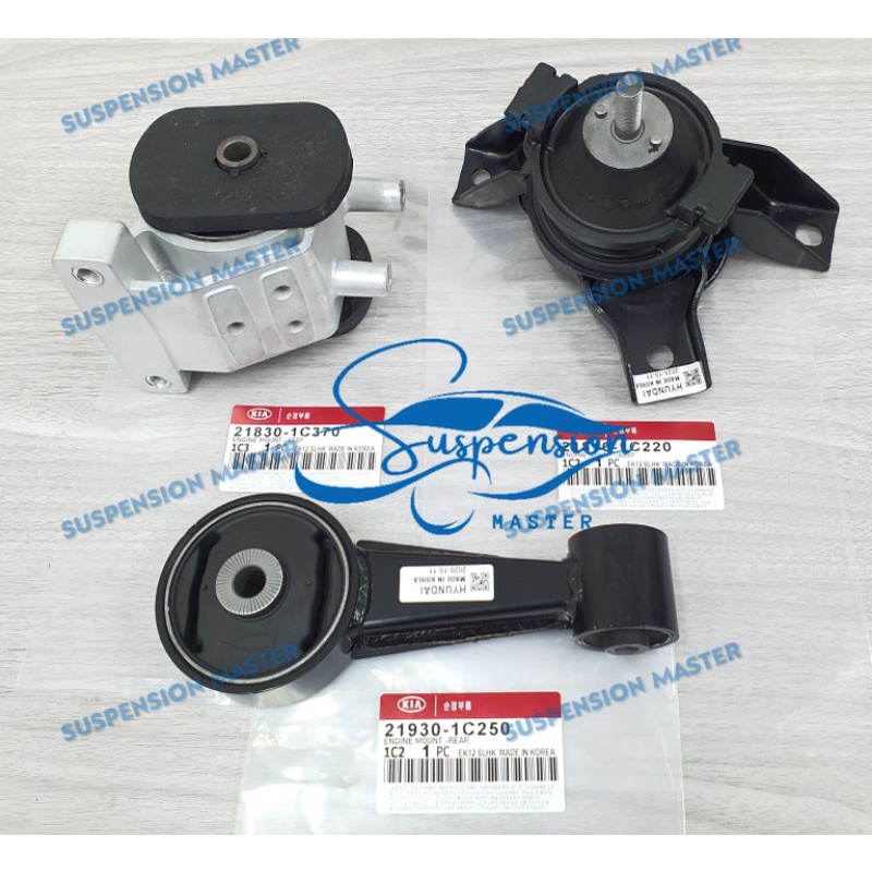 3 IN 1 SET ENGINE MOUNTING KIT HYUNDAI GETZ 1.3 L / 1.6 L AUTO
