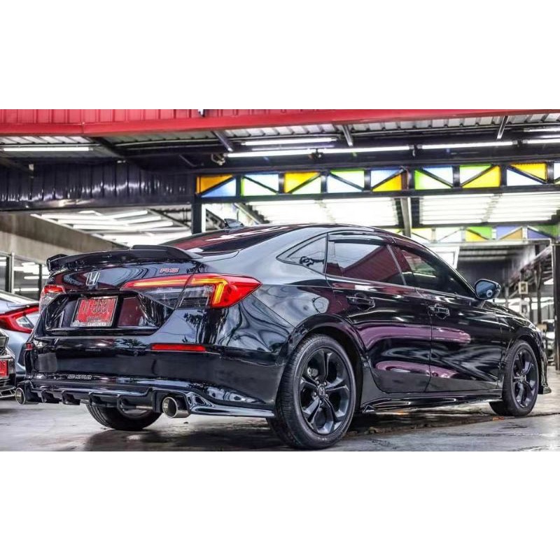 Honda Civic FE Rear Lips Lip,Rear diffuser AZC Original Thailand ...