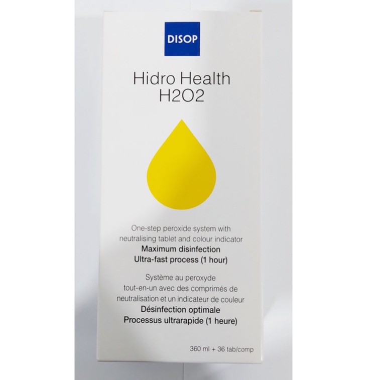 DISOP Hidro Health H2O2 (ALL TYPE CONTACT LENSES DISINFECTANT SOLUTION