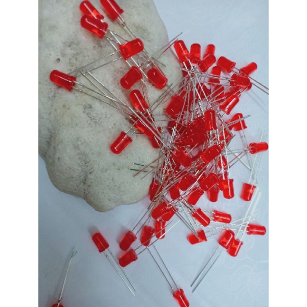 LED 5MM RED - 5PCS PER ORDER | Shopee Malaysia