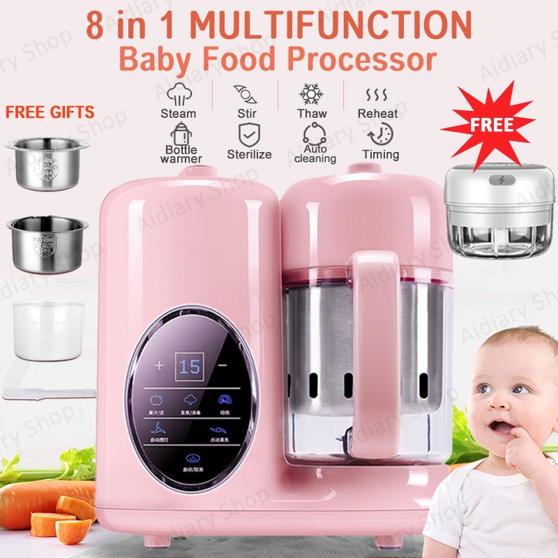 8 in1 Baby Food Processor Blender Babycook makanan bubur Blander Food