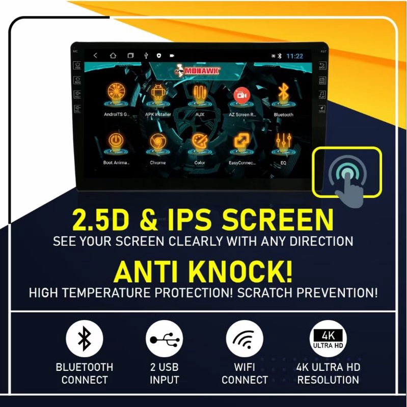 MOHAWK MS SERIES CAR ANDROID PLAYER (2024 LATEST MODEL) | Shopee Malaysia