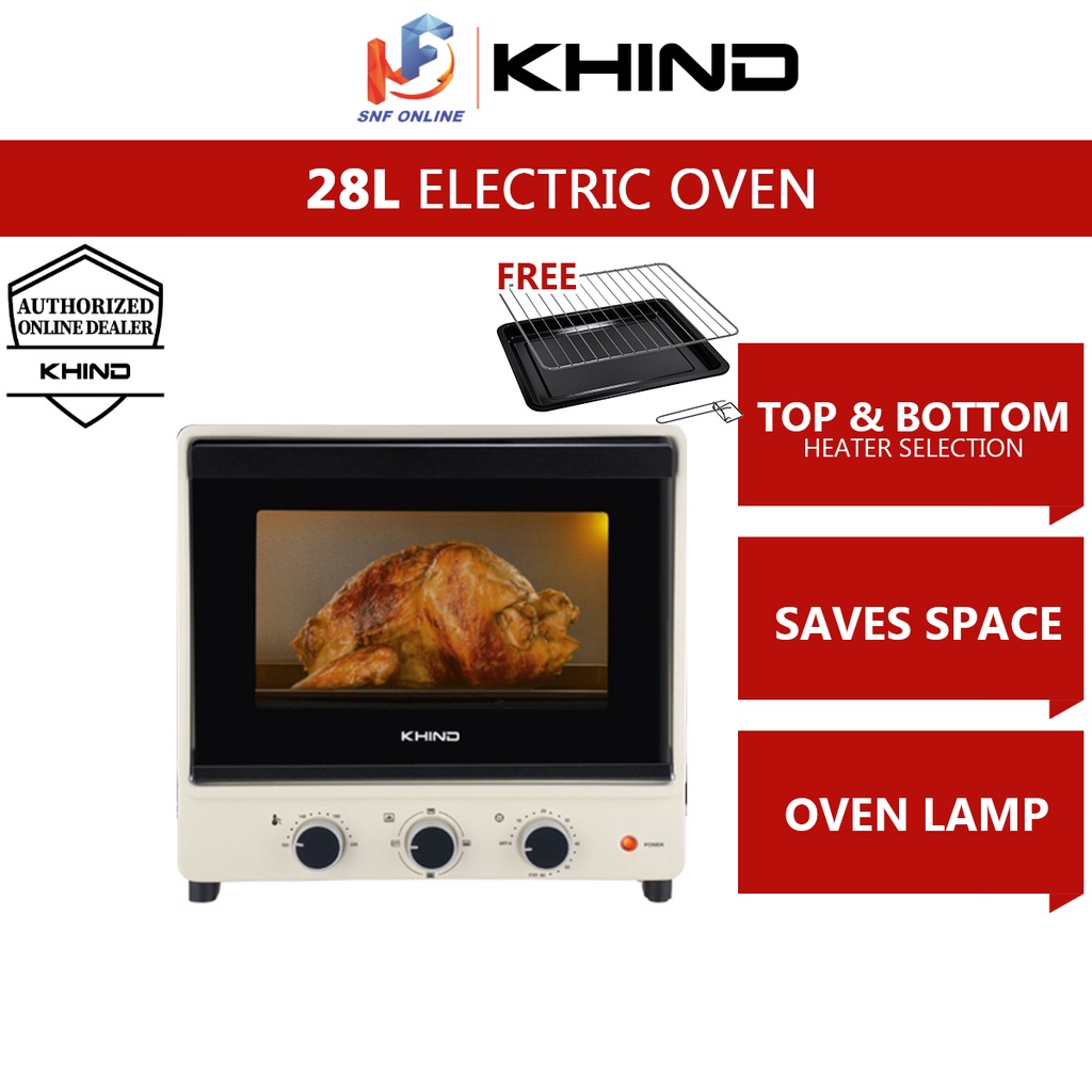 Khind 28L Electric Oven OT2800 Shopee Malaysia