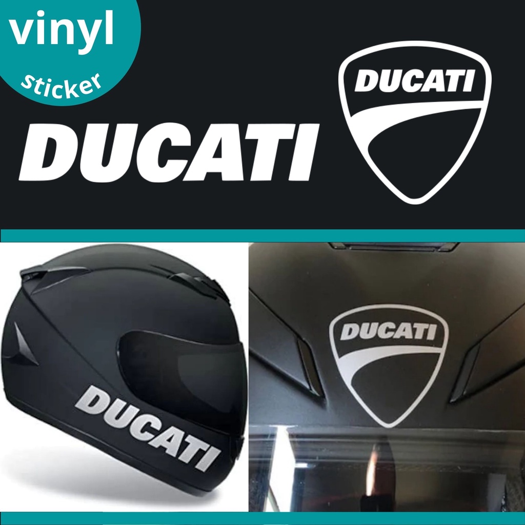 Ducati Custom Stickers 30 Ducati Red Vinyl Sticker Decals – Logo Racing ...