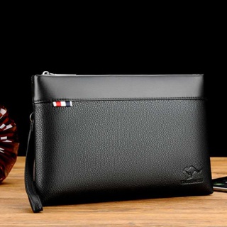 Ready Stock!! Men Clutch Bag Mens PU Hand carry Clutch Bag Long Wallet Beg  tangan