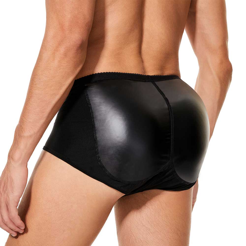 100% Cotton Butt Lifter Men's Boxers Underwear Butt Enhancer Shorts With  Padded Butt Plug Seamless Underpants Male Sexy Briefs