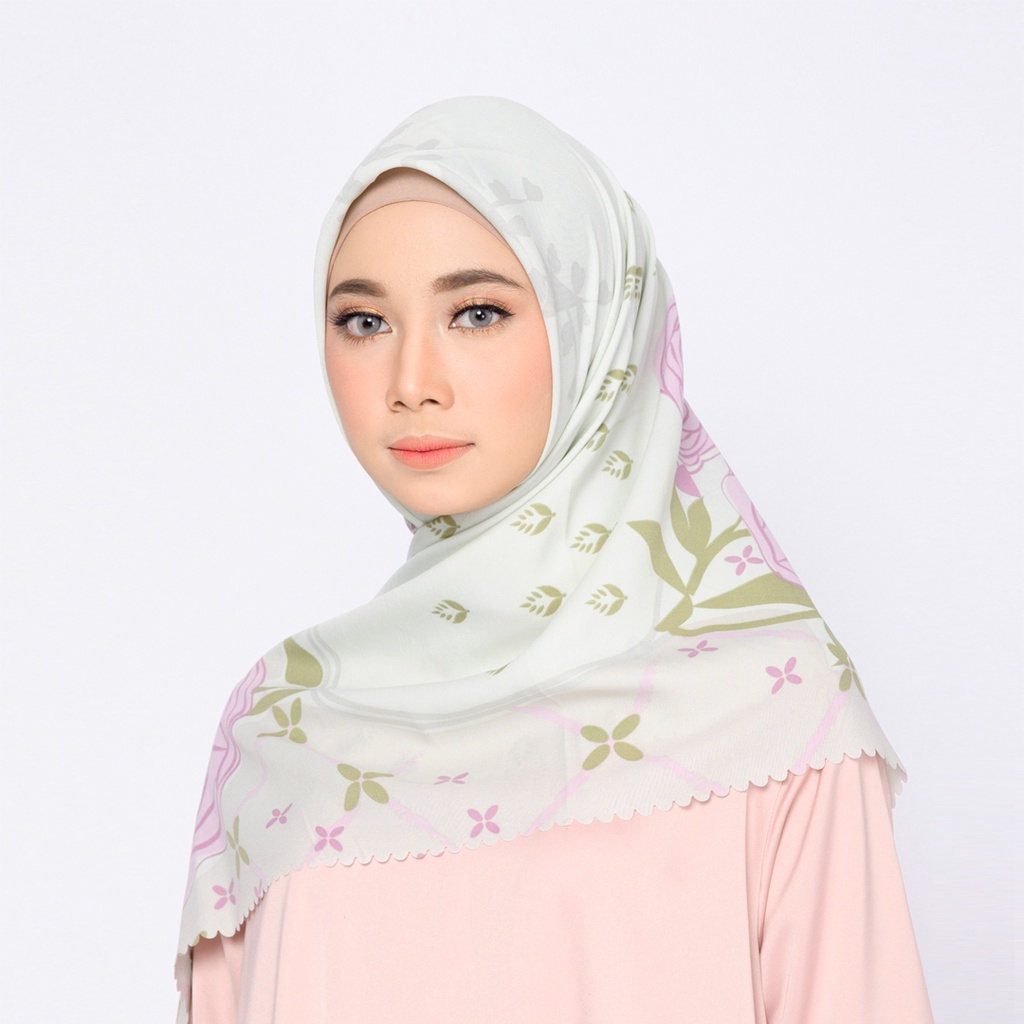 Zm Moslem Mecca - Rose Laurel Scarf Quad Ultra Sonic Veil - Romance Of ...