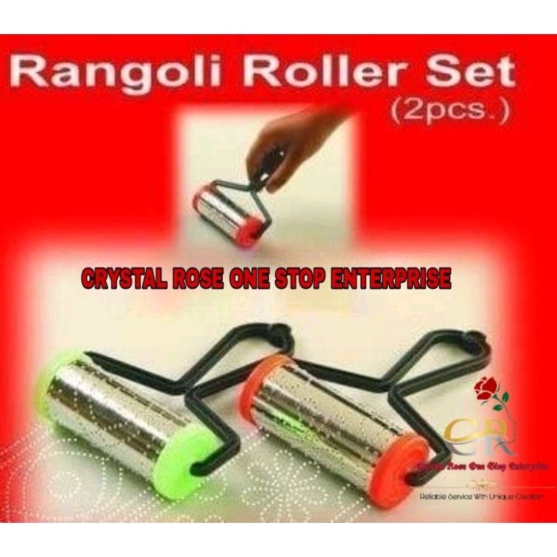 Rangoli Stainless Steel Roller-Rangoli Making Tool | Shopee Malaysia