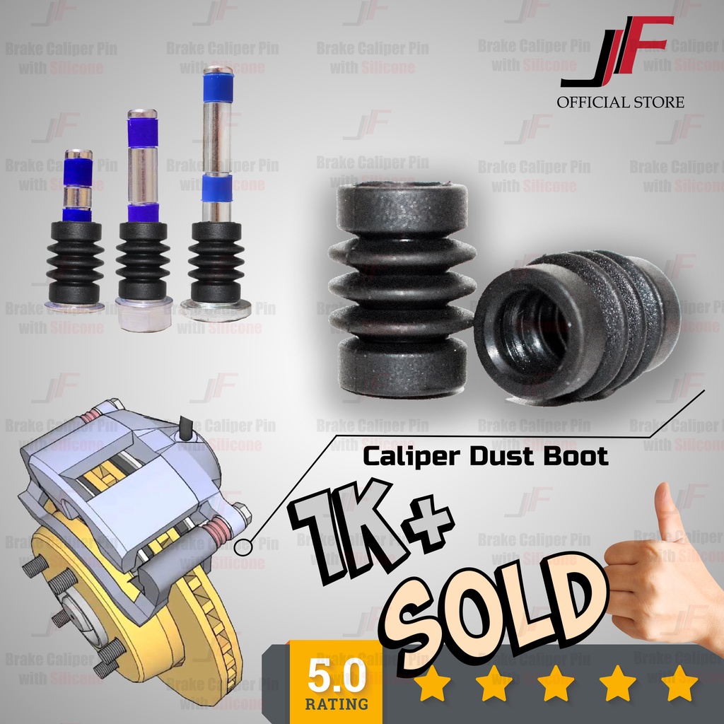 💎JF Caliper pin boot💎 Dust Boot Getah Getah Brake System