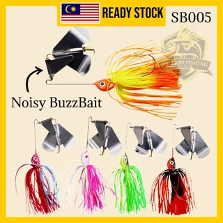 Strong Noisy Lure Spinner Fishing Rubber Jig Buzzbait Artificial
