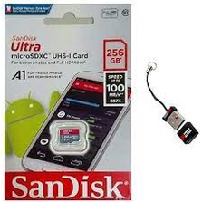 SanDisk Ultra 256GB SDXC Speicherkarte - Bis Zu 100MB/s, Class 10