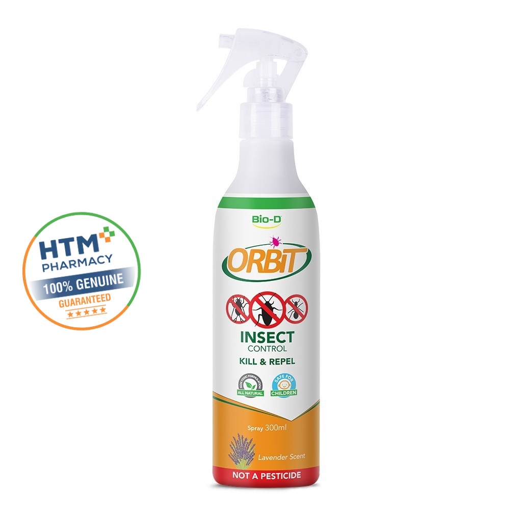 Bio-D Orbit Insect Control Spray 300ml - Lavender (Repellant) | Shopee ...