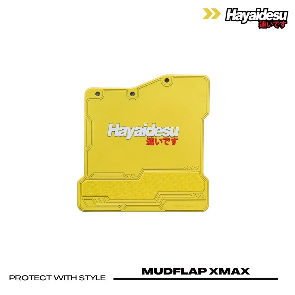 Hayaidesu Mudflap Yamaha Xmax Mud Retainer Premium Quality Shopee