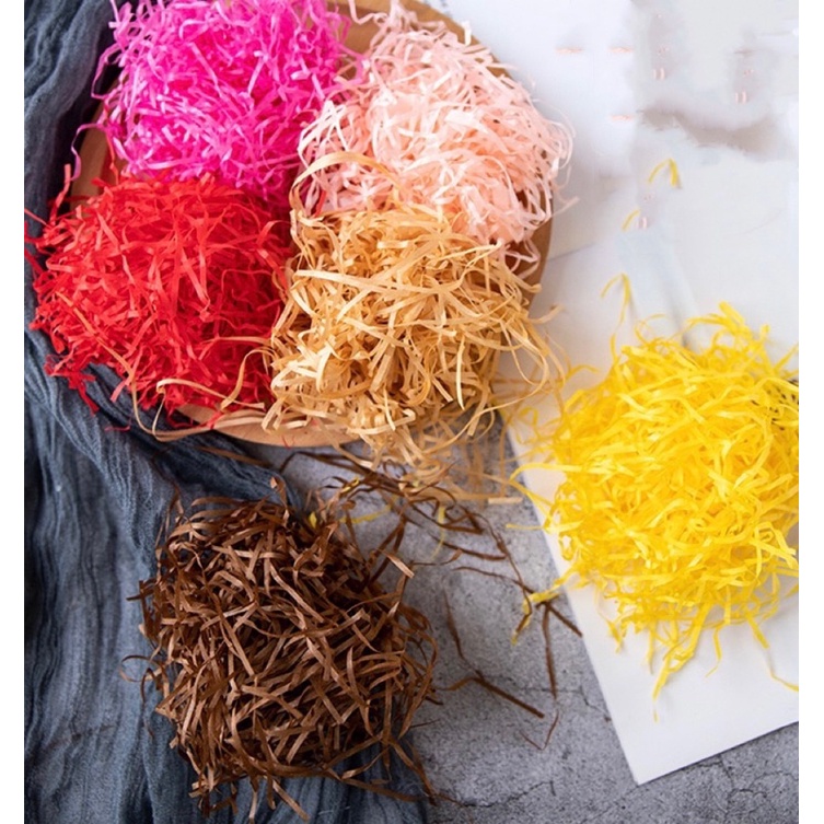 Colors Cut Paper Shred Filler for Gift Wrapping & Packing Filling ...