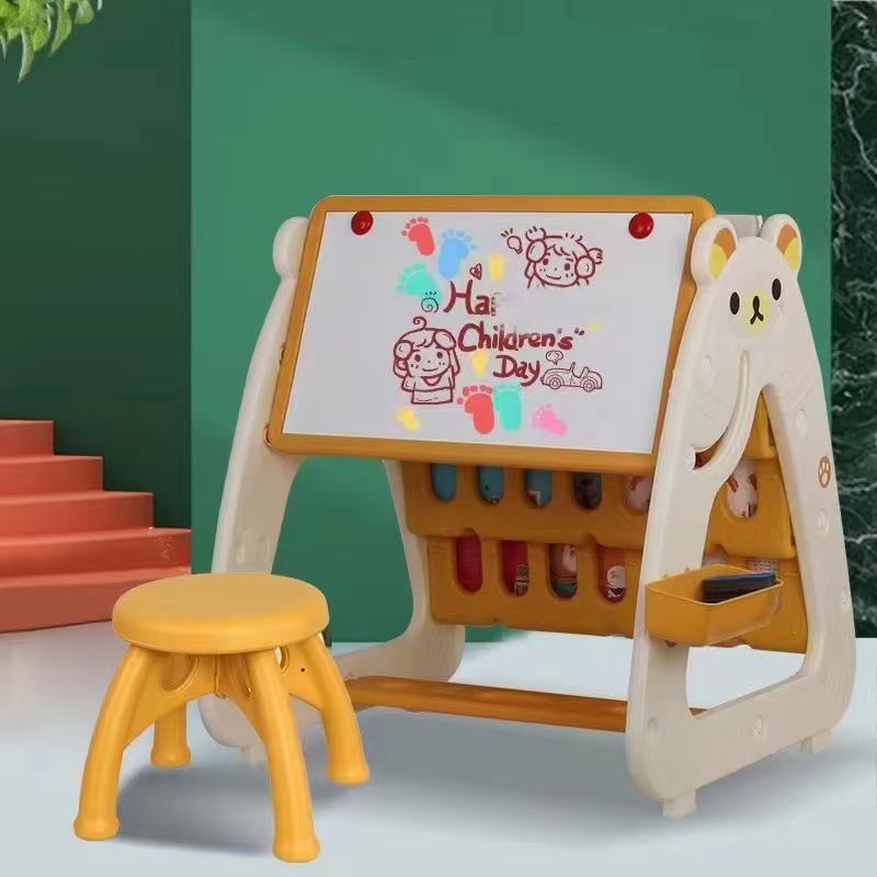 Children's Study Table And ChairsMultifunctional Study Chair Desk 4IN1