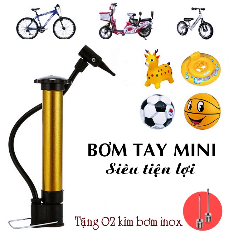 Multipurpose handheld mini pump, pump for football, basketball