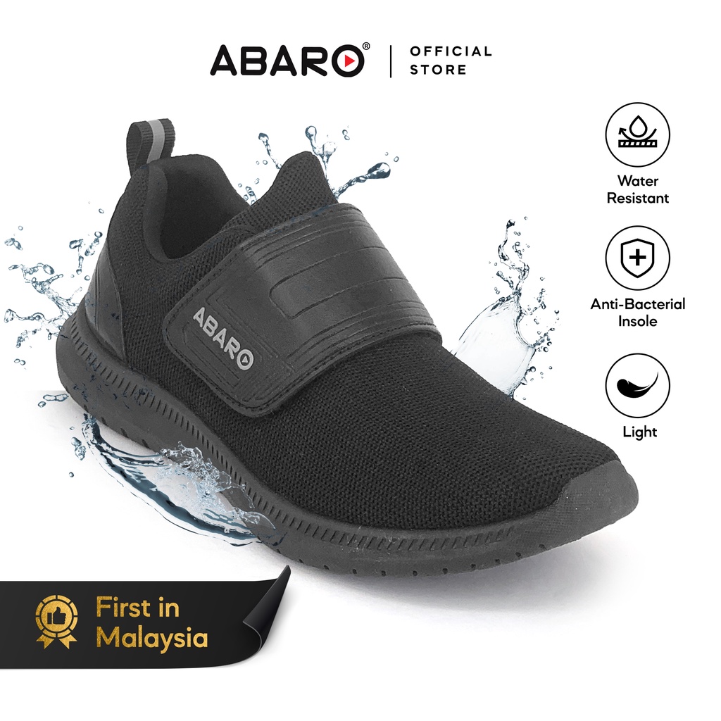 ABARO Water Resistant Unisex Sneakers W3881 Breathable/Light Sport ...