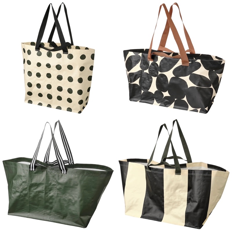 Ikea Sackkarra Carrier Bag , Shopping & Laundry Bag Shopee Malaysia