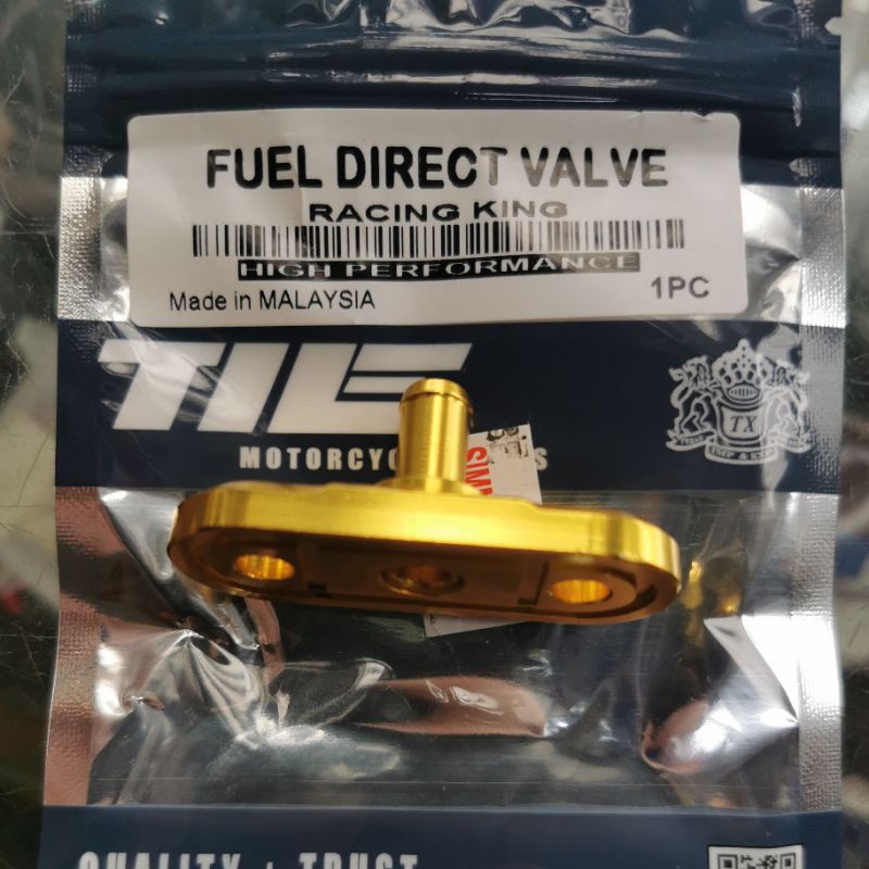 FUEL DIRECT VALVE RACING KING REPLACE FUEL COCK | Shopee Malaysia