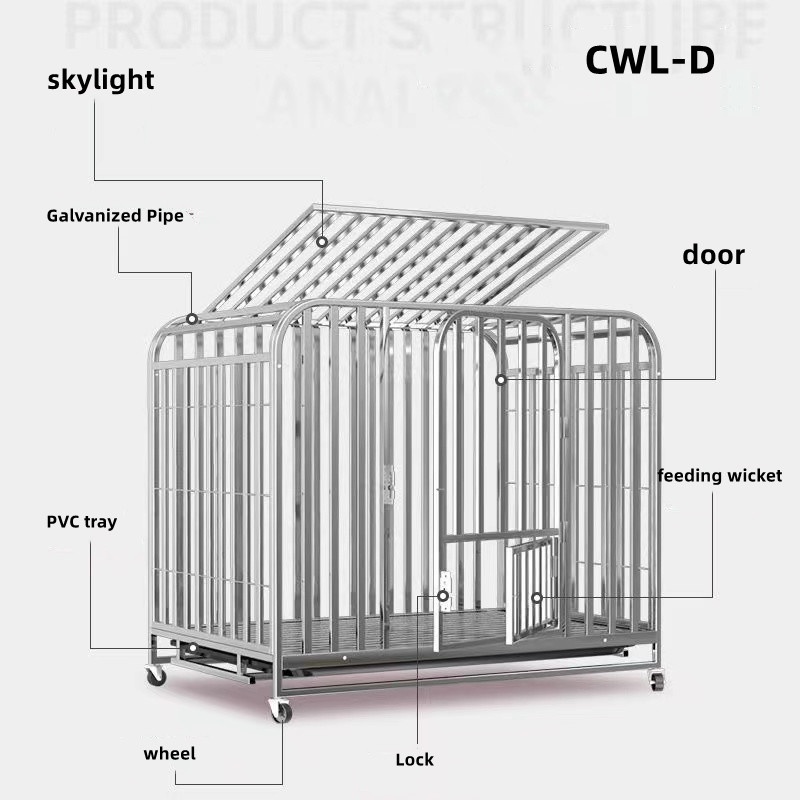 Dog cage Pet cage Medium large dog house Kandang anjing tengahtengah