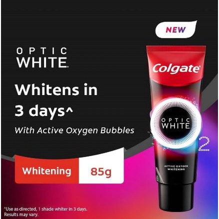 COLGATE Optic White O2 Aromatic Menthol Toothpaste 85g | Shopee Malaysia
