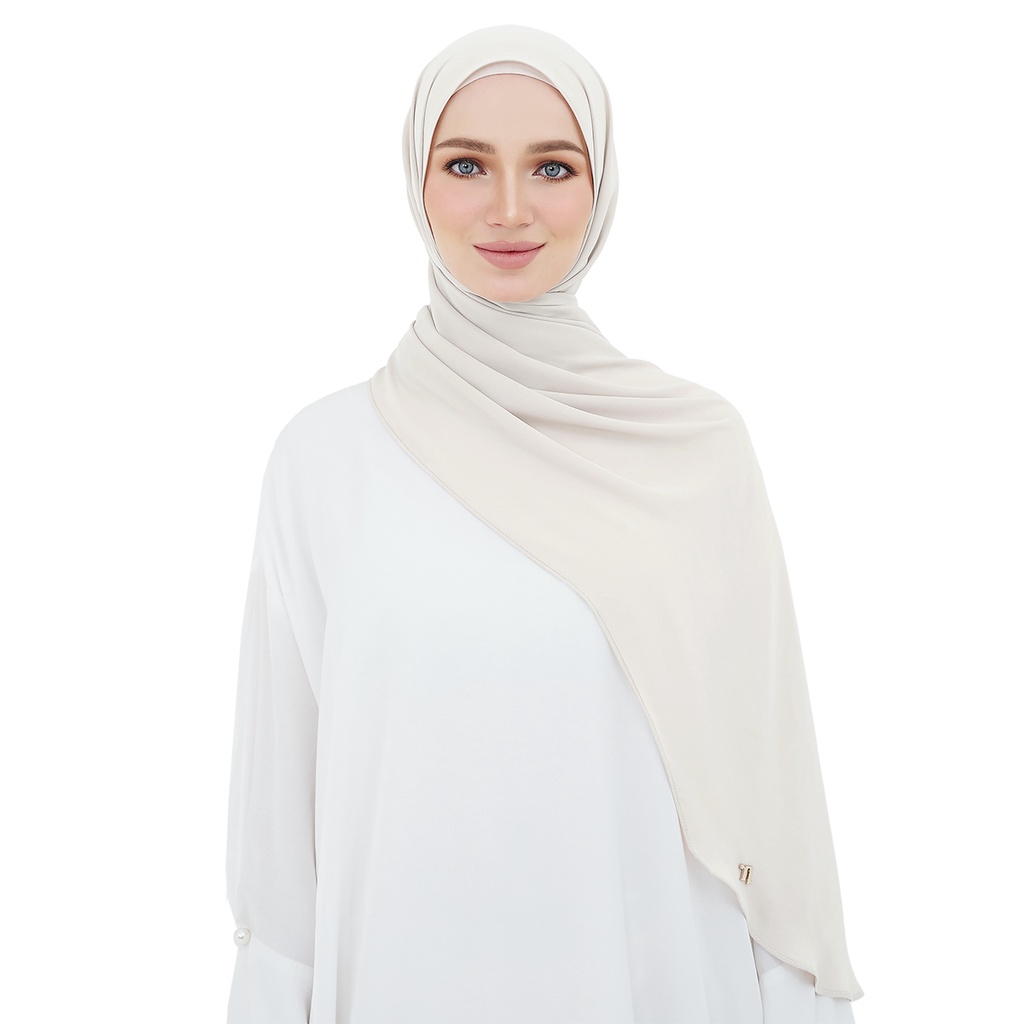 naelofar long chiffon shawl