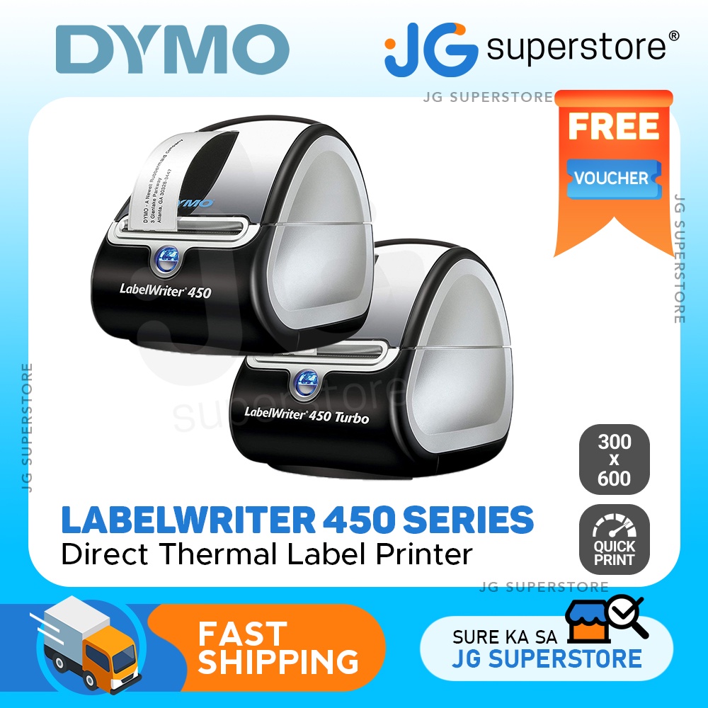 DYMO LabelWriter 450/Turbo Direct Thermal Label Printer No Ink Needed w
