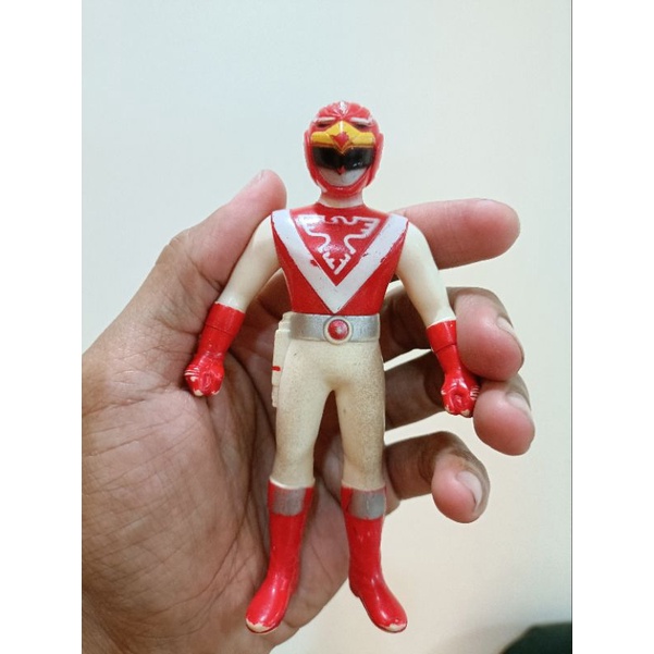 Bandai Sofubi Choujuu Sentai Liveman Red Falcon | Shopee Malaysia