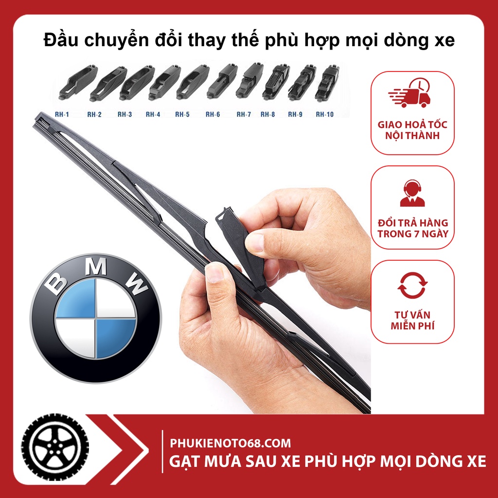 Silbak Rear Windscreen Wiper, Fits For PEUGEOT 308 SW (07/2021 - View #12