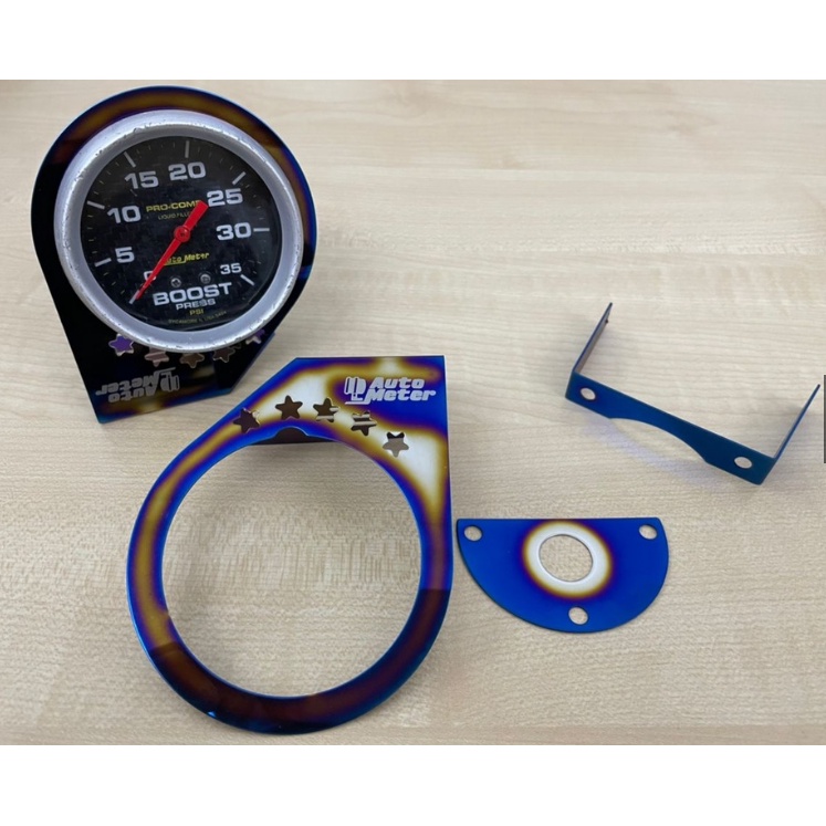 Titanium Meter Stand 65mm Auto Blower Meter Boost Ring | Shopee Malaysia