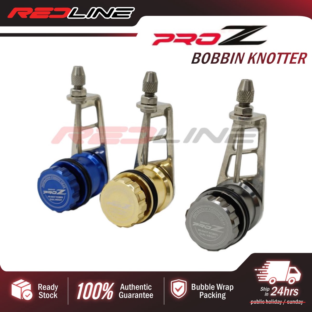 PRO Z BOBBIN KNOTTER 2 WEIGHT FG KNOT BOBBIN FISHING ASSIST KNOTTING