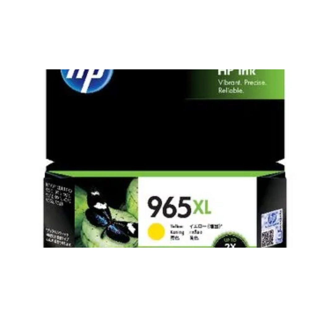 HP 965 XL YELLOW INK CARTIDGE 1600 PAGES (3JA83AA) | Shopee Malaysia