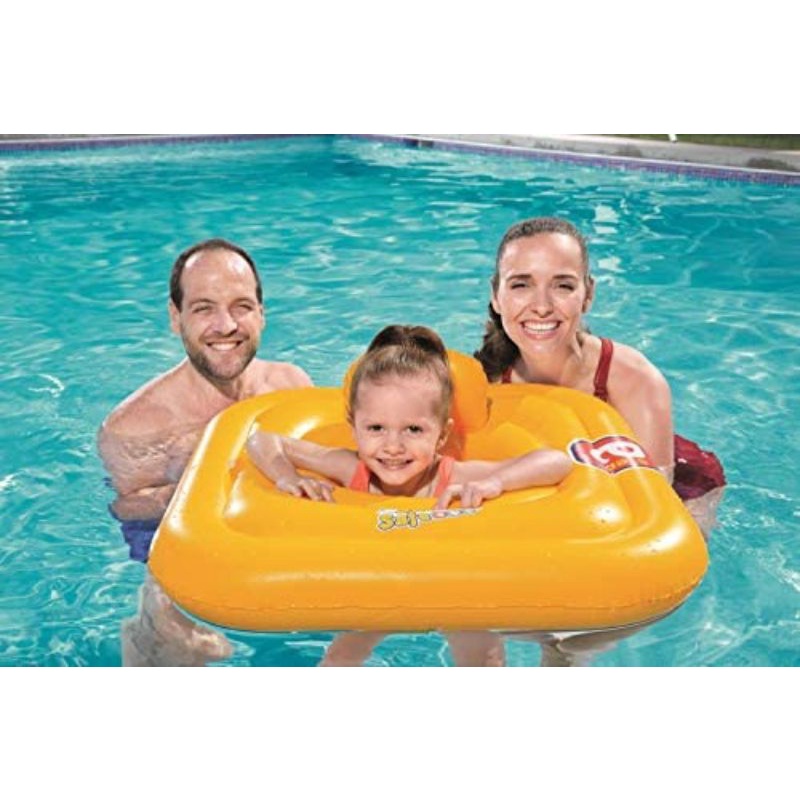 clearance Bestway Swim Safe™ Kids Swim Seat 12 Years 76 x 76 cm floater float Shopee Malaysia