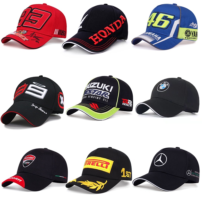 F1 store racing caps