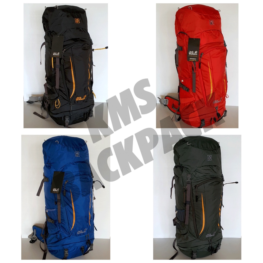 Jack Wolfskin Hightland Trail XT 50L Backpack Hiking Trekking Camping Shopee Malaysia