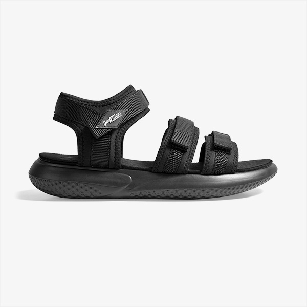 Geoff Max Official - Kenrich All Black | Slipper Sandals | Men's ...