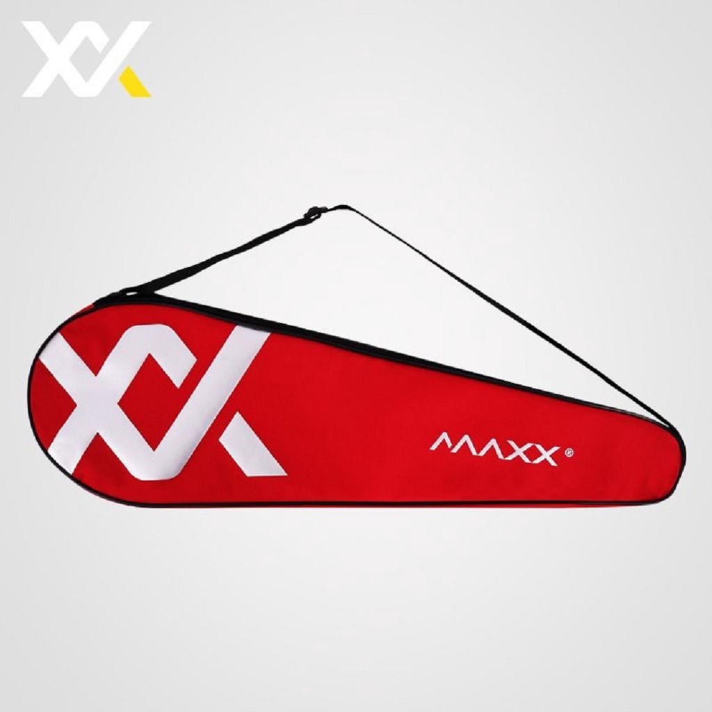 MAXX RACKET SINGLE ZIP BAG (RED) (MXRS03) ORIGINAL 100% | Shopee Malaysia