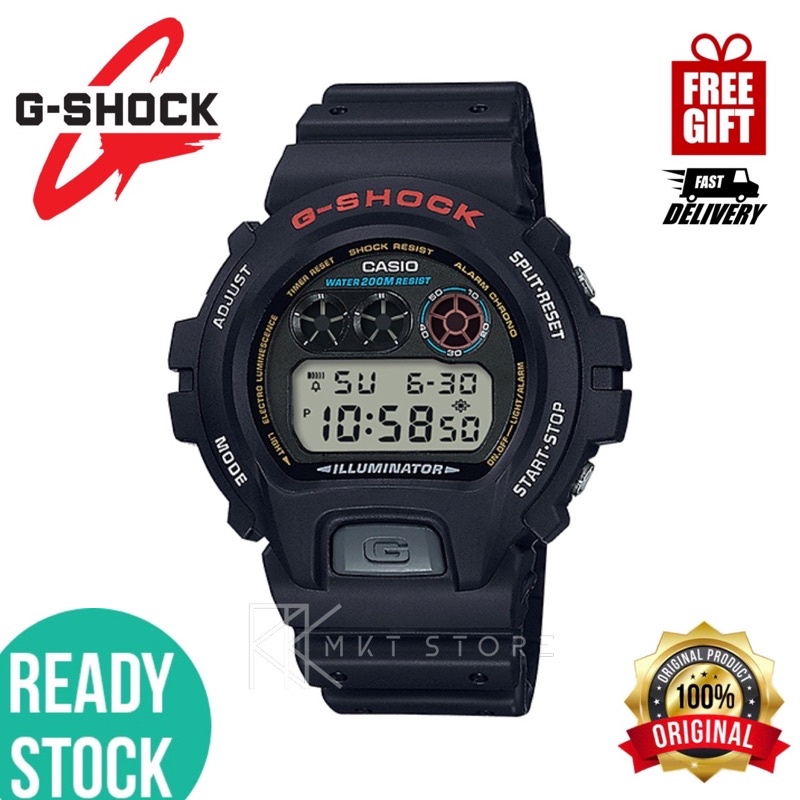 Asia set Original G shock Digital Basic DW 6900 1 DW6900 1 DW 6900 1V Shopee Malaysia