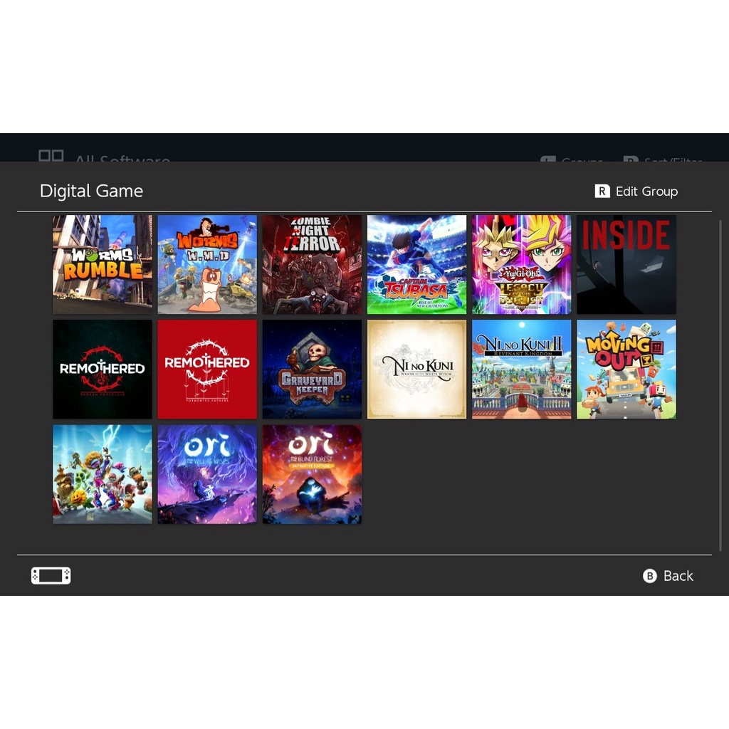 Nintendo Switch ; Digital account 15 Games | Shopee Malaysia