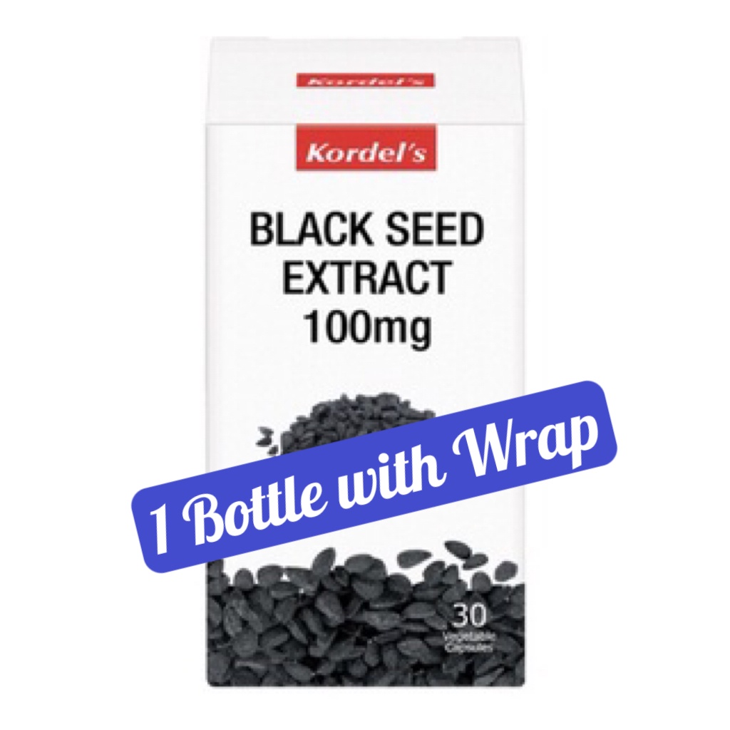 (Exp 12/23) Kordel’s Black Seed Extract 100mg (30’S) Shopee Malaysia