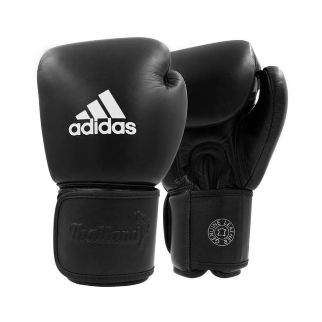 Adidas Boxing Gloves Muay Thai TP200 Black / White Shopee Malaysia