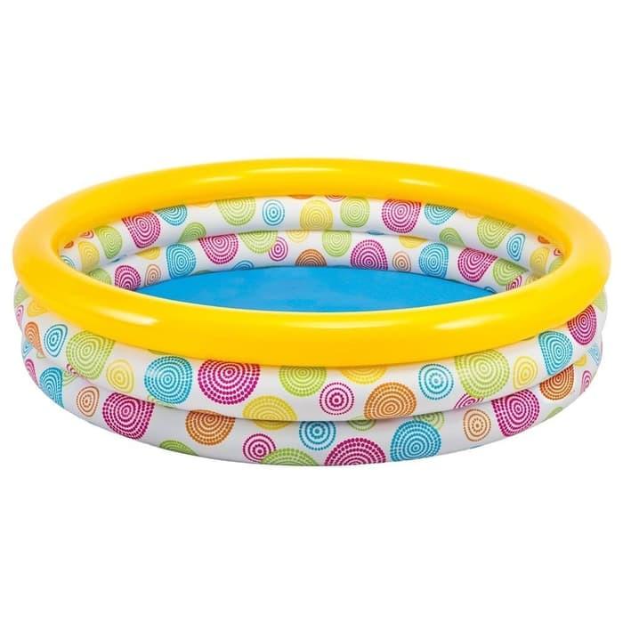 Intex 58449 Wild Geometry Pool [168cm x 38cm]/big Kids Swimming Pool ...