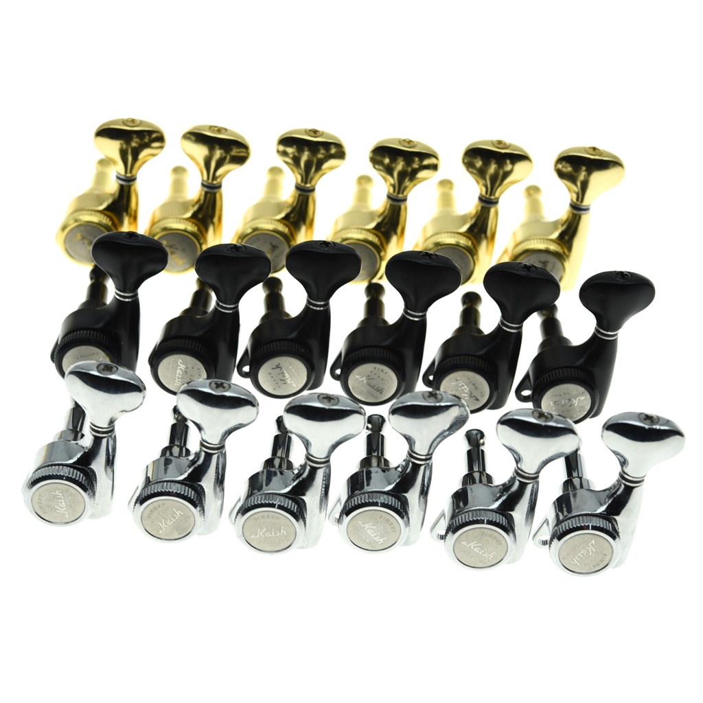 HLLeft Handed 6 Inline 181 Guitar Locking Tuners Machine Heads