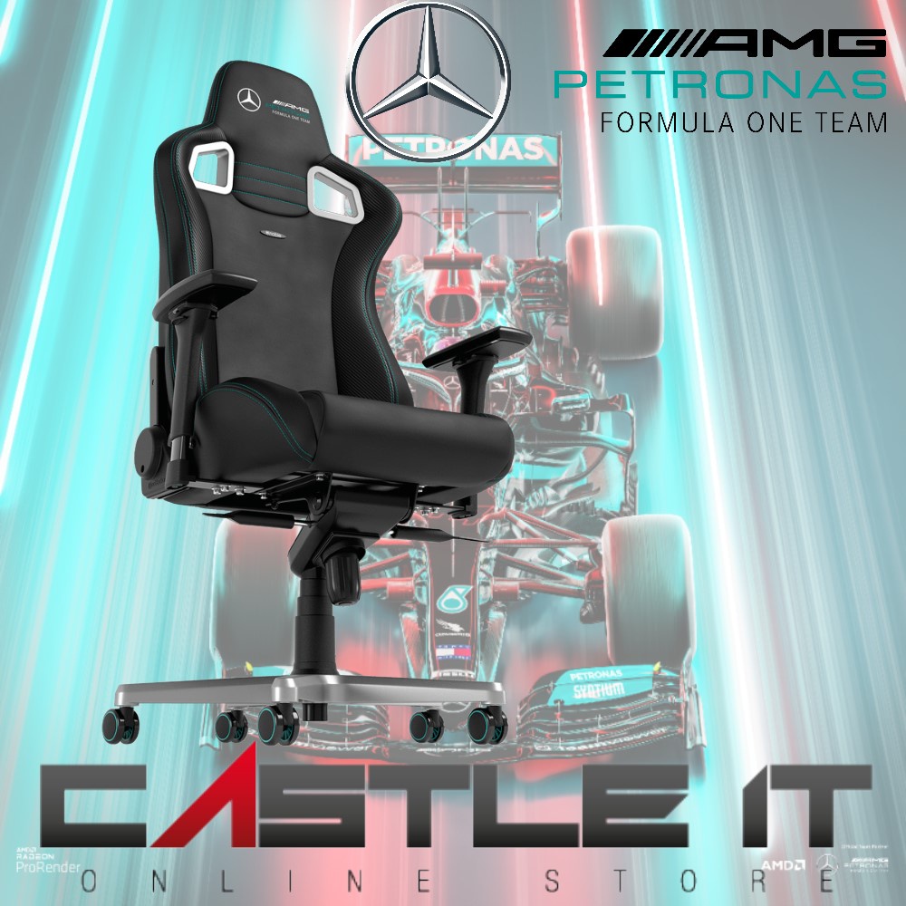NOBLECHAIRS EPIC MERCEDESAMG PETRONAS F1 TEAM2021 GAMING CHAIR PGW